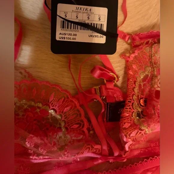 HONEY BIRDETTE MEIKA CANDY PINK NWT SMALL SET! - Picture 8 of 10